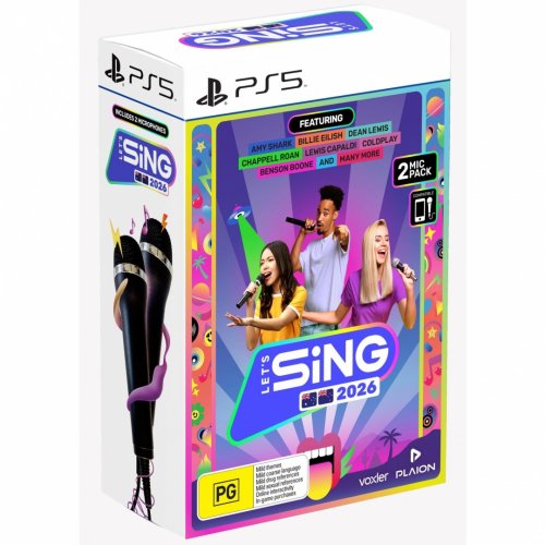 Lets Sing 2026 (sis. 2 mikrofonia)