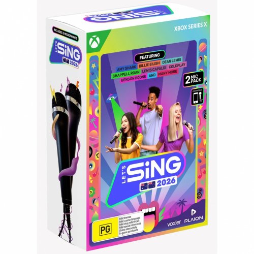 Lets Sing 2026 (sis. 2 mikrofonia)