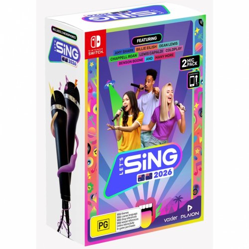 Lets Sing 2026 (sis. 2 mikrofonia)
