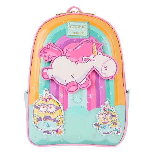 Reppu: Minions By Loungefly - Mini Fluffy Unicorn