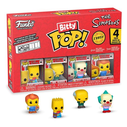 Funko Bitty Pop!: The Simpsons - Series 1, 4-pack (2cm)