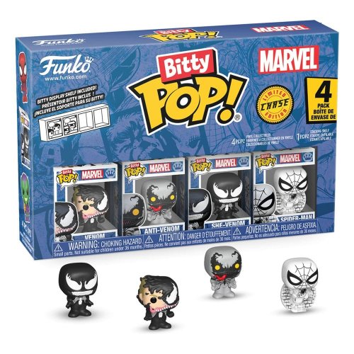 Funko Bitty Pop!: Spider-man - Series 3, 4-pack (2cm)