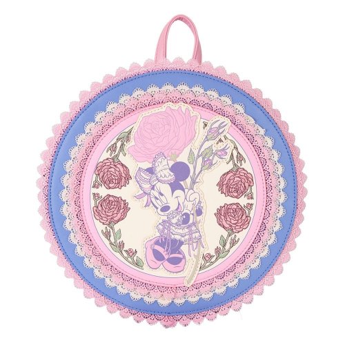 Reppu: Disney By Loungefly - Mini Minnie Floral And Lace