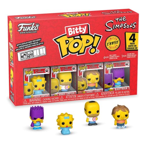 Funko Bitty Pop!: The Simpsons - Series 3, 4-pack (2cm)