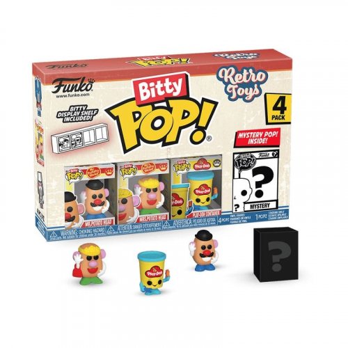 Funko Bitty Pop!: Retro Toys - Mr. Potato Head, 4-pack