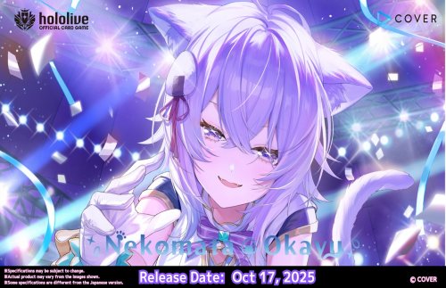 Hololive CG: Starter Deck - Blue Nekomata Okayu