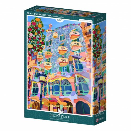Palapeli: Beautiful Barcelona (1000)