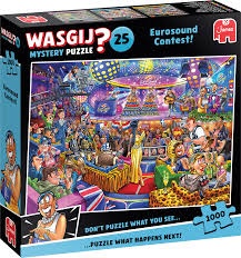 Palapeli: Wasgij Mystery 25 - Eurosound Contest! (1000)