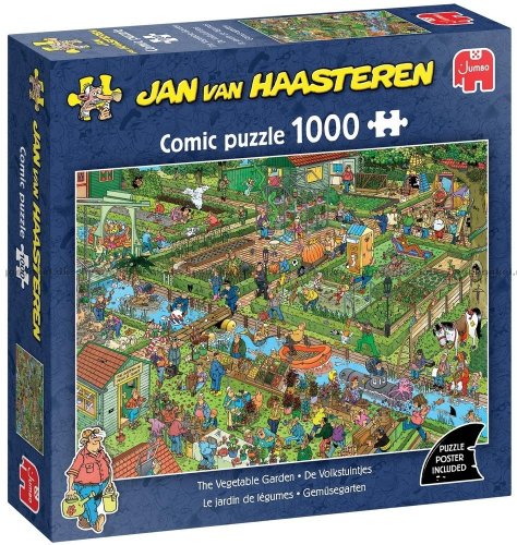 Palapeli: Jan Van Haasteren - The Vegetable Garden (1000)