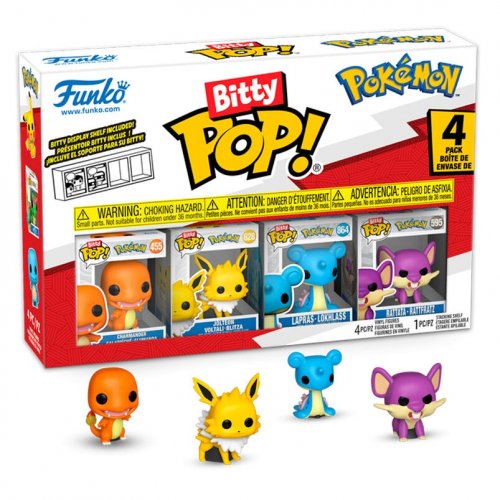 Funko Bitty Pop!: Pokemon - Charmander (4-pack) (2.5cm)