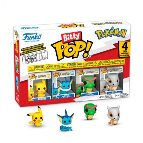 Funko Bitty Pop!: Pokemon - Pikachu (4-pack) (2.5cm)