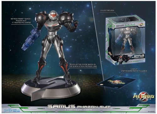 Figu: Metroid Prime - Samus Phazon Suit (F4F, 28cm)