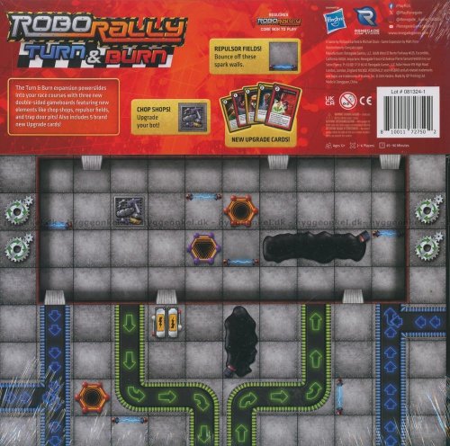 Robo Rally: Turn & Burn Expansion
