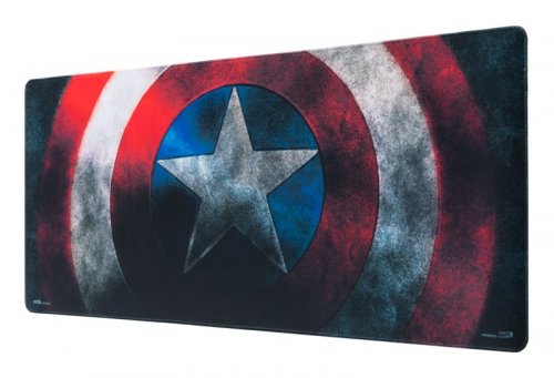 Hiirimatto: Captain America Shield XL Deskmat