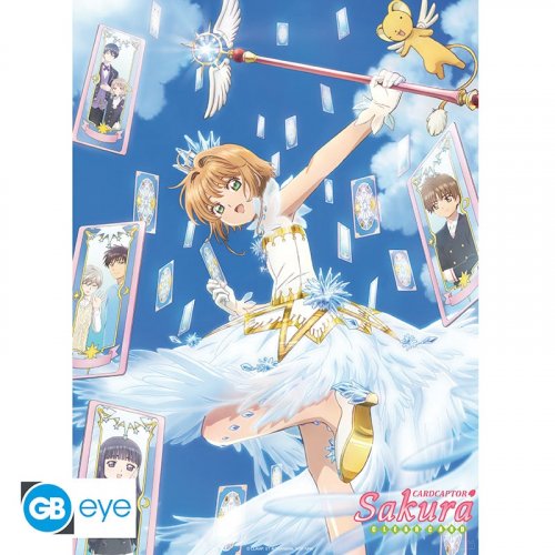 Juliste: Cardcaptor Sakura - Sakura & Cards (52x38cm)