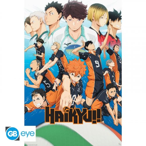 Juliste: Haikyu!! - Key Art Season 1 (91.5x61cm)