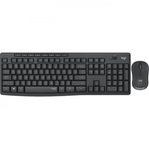 Logitech: Silent Wireless MK295 - N�pp�imist� ja Hiiri (Black)