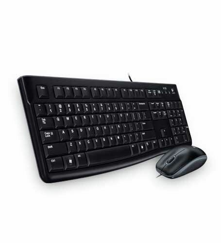 Logitech: MK120 - Corded Keyboard (Black)