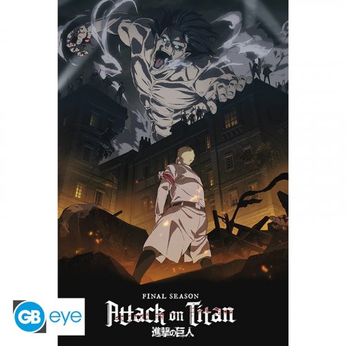 Juliste: Attack On Titan - S4 Key Art (91.5x61cm)