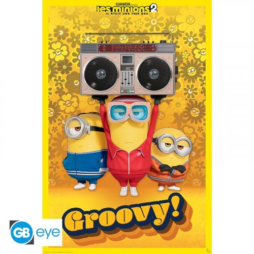 Juliste: Minions - Groovy! (91.5x61cm)
