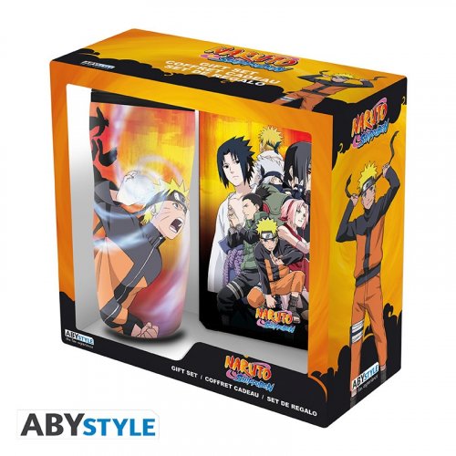 Matkamuki: Naruto Shippuden - Gift Set Tumbler + Notebook