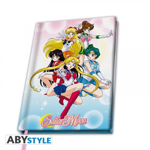 Muistikirja: Sailor Moon - Sailor Warriors (A5)