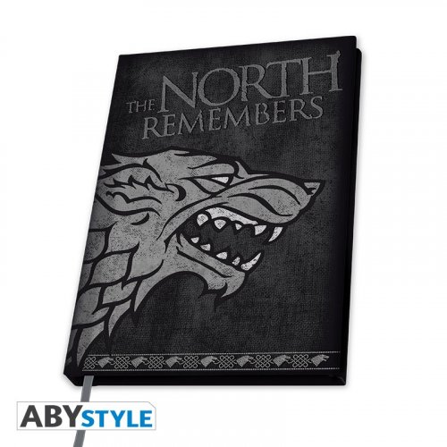 Muistikirja: Game Of Thrones - Stark (A5)