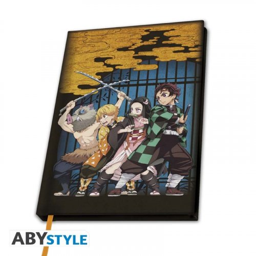 Muistikirja: Demon Slayer - Group (A5)