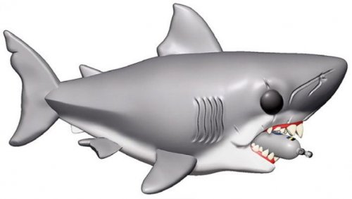 Funko Pop! Oversized: Movies - Jaws With Diving Tank (15cm)