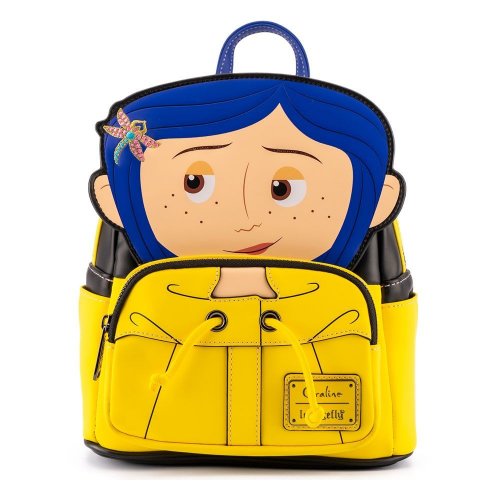 Reppu: Coraline By Loungefly - Laika Coraline Rain Coat Cosplay