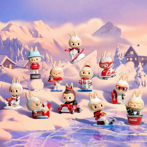 Figu: Pop Mart Labubu - Coca Cola Series Figure (satunnainen)