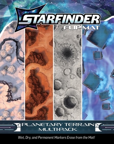 Starfinder Flip-Mat: Planetary Terrain