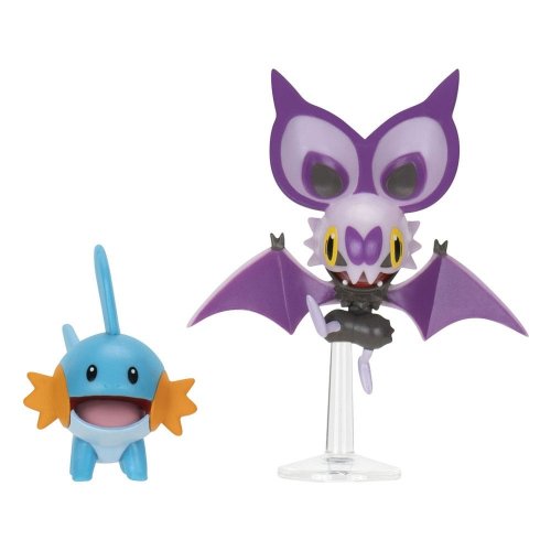 Pokemon: Mudkip & Noibat With Stand (2-pack)