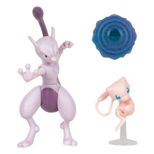 Pokemon: Mewtwo 10 Cm & Mew 5 Cm (2-pack)