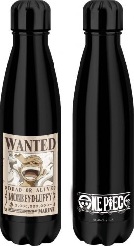 Juomapullo: One Piece - Luffy Gear 5 Wanted, Thermo (500ml)