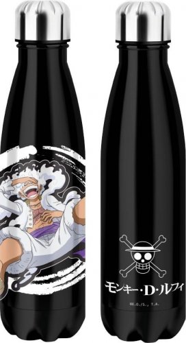 Juomapullo: One Piece - Luffy Gear 5 Black, Thermo (500ml)