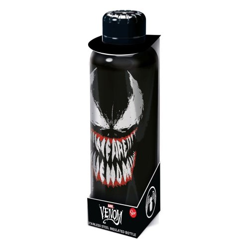 Juomapullo: Venom - Face, Black (500ml)