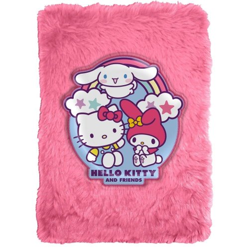 Muistikirja: Hello Kitty And Friends - Red Plush (A5)