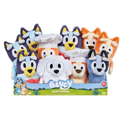 Pehmo: Bluey - Friends, Satunnainen (20cm)