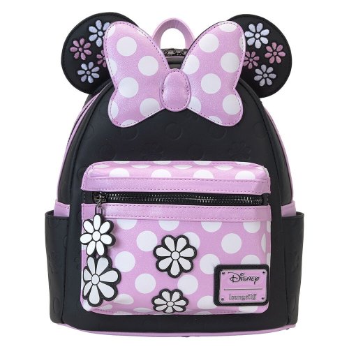 Reppu: Loungefly Disney - Minnie Floral Rock The Dots