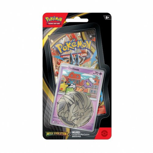 Pokemon TCG: ME01 Mega Evolution Checklane Blister - Drifloon