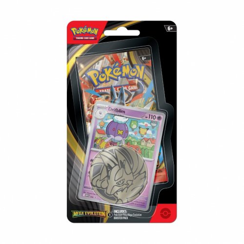Pokemon TCG: ME01 Mega Evolution Checklane Blister - Drifblim
