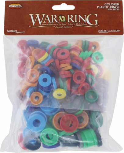 War of the Ring: Coloured Plastic Rings - Core Set