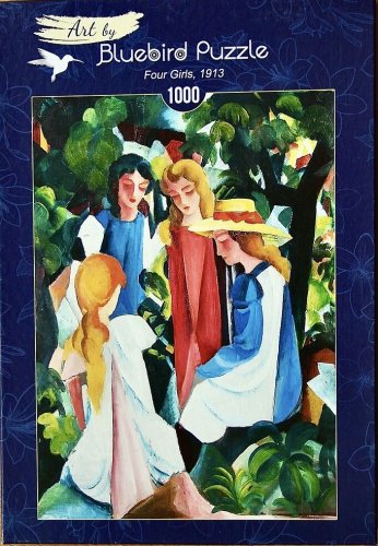 Palapeli: August Macke - Four Girls, 1913 (1000)