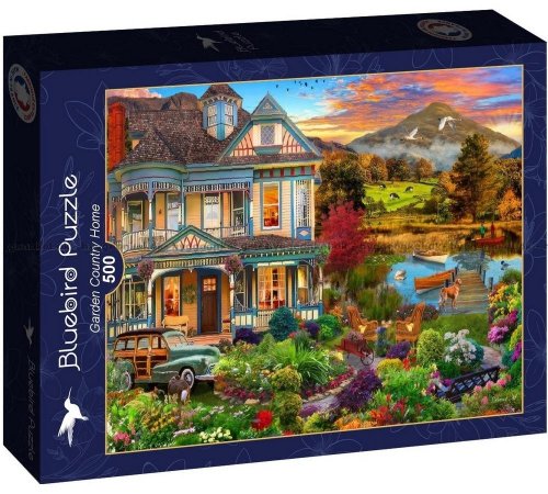 Palapeli: Garden Country Home (500)