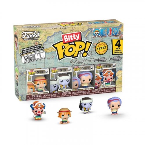 Funko Bitty Pop!: One Piece - Nami, 4-pack (2,5cm)