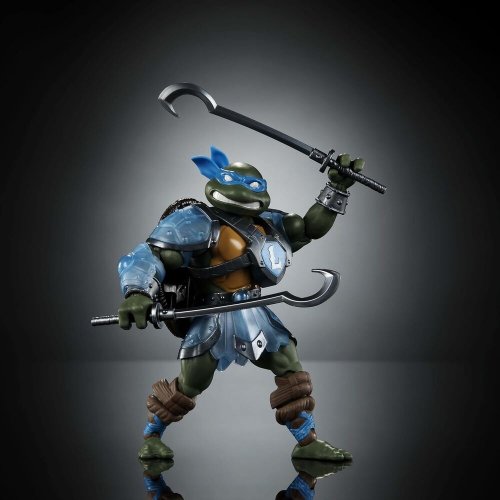 Figu: Masters Of The Universe And Turtles Of Grayskull - Leonardo (14cm)