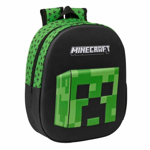 Reppu: Minecraft - 3D Creeper Backpack (33cm)