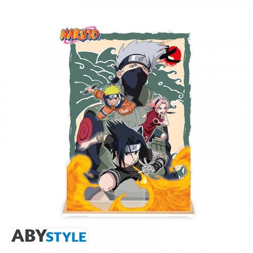 Figu - Acryl: Naruto - Team 7, Diorama
