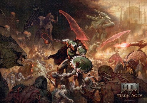 Palapeli: Doom The Dark Ages - Slayers Rag (1000)